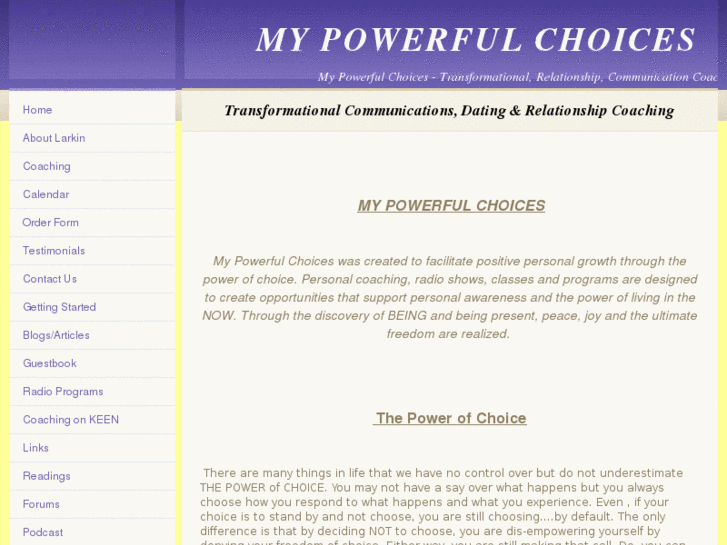 www.mypowerfulchoices.com