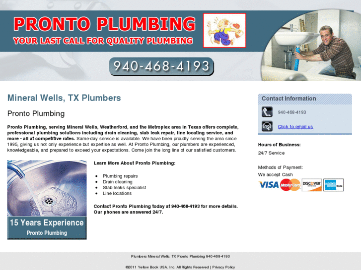 www.prontoplumbers.net