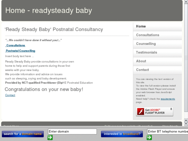 www.readysteadybaby.co.uk