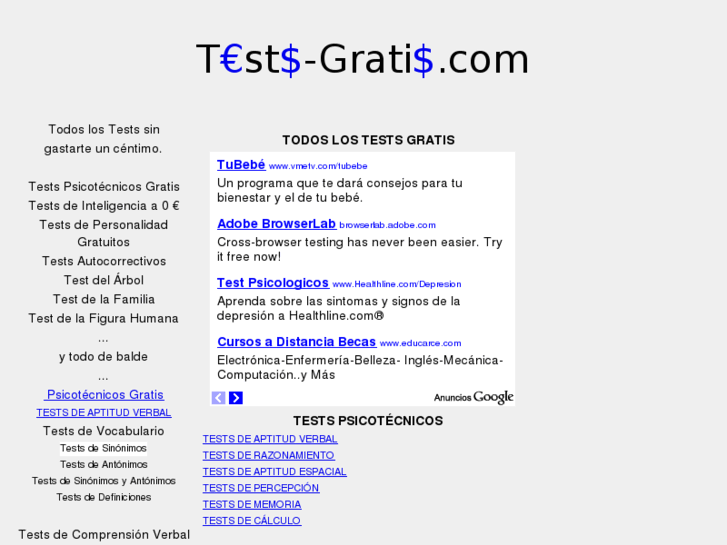 www.tests-gratis.com