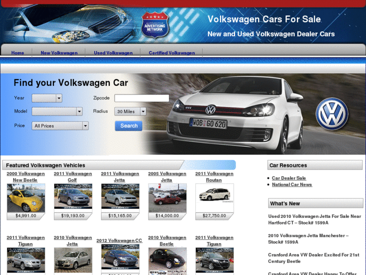 www.usedvolkswagencars.com