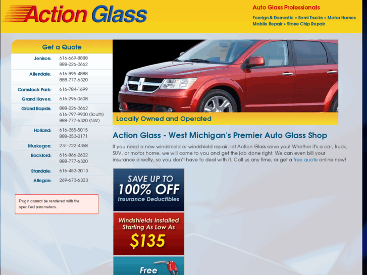 www.actionglassmi.com