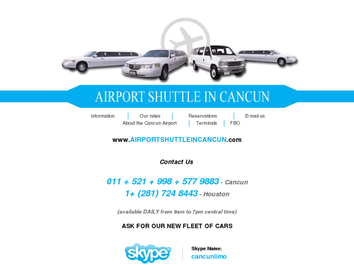 www.airportshuttleincancun.com