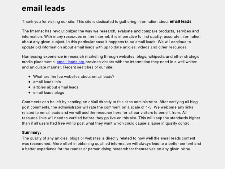 www.email-leads.org
