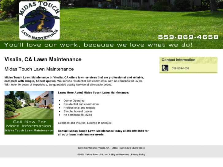 www.midastouchlawnmaintenance.com