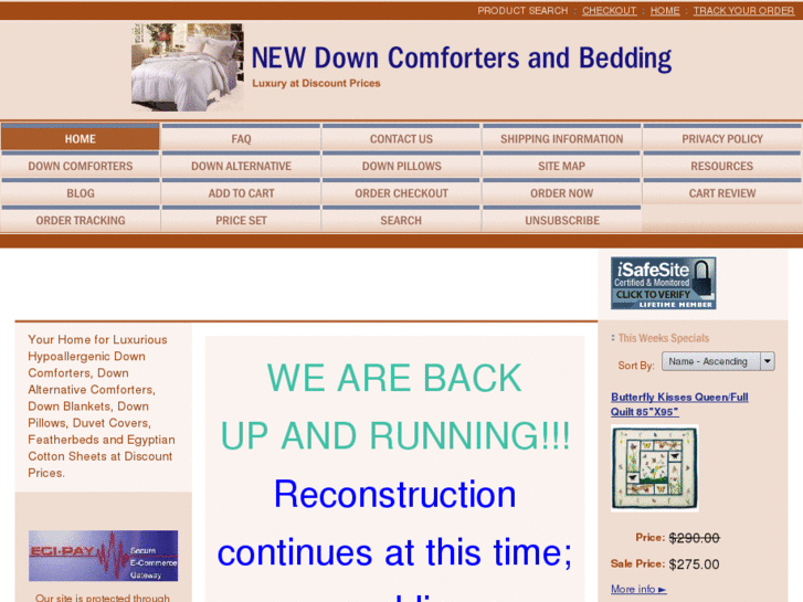 www.newdowncomfortersandbedding.com