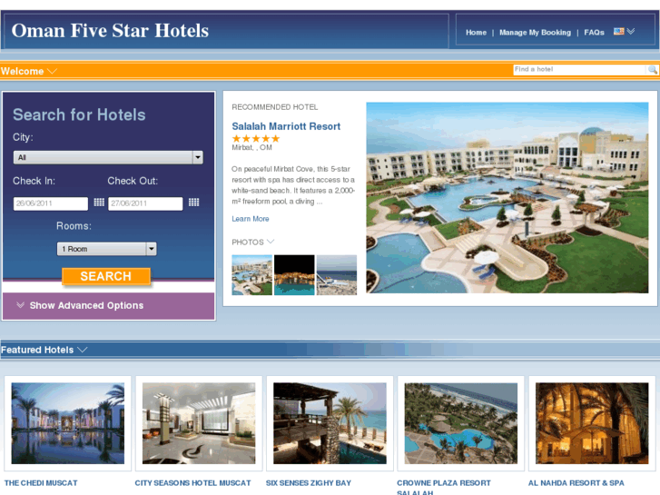 www.omanfivestarhotels.com