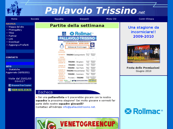 www.pallavolotrissino.net