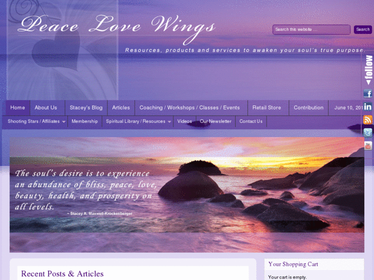 www.peacelovewings.com