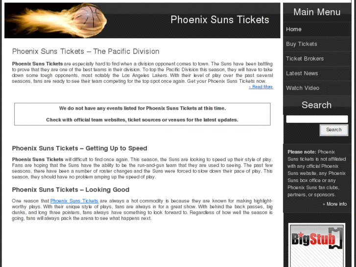 www.phoenixsunstickets.org