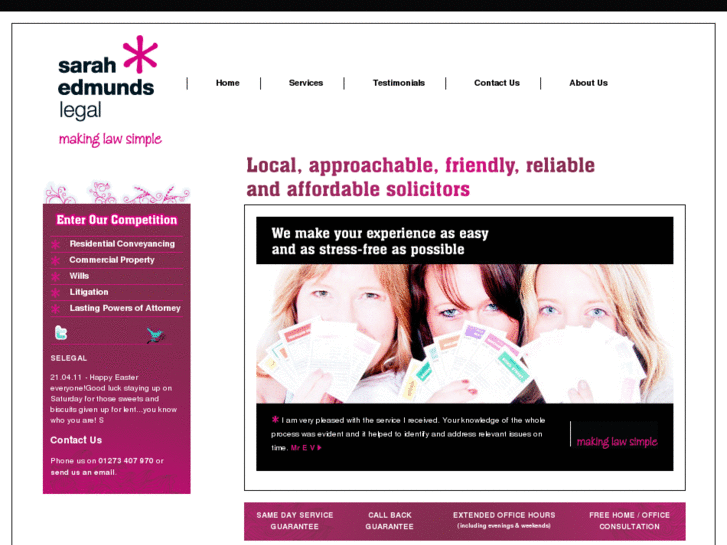 www.sarahedmundslegal.co.uk