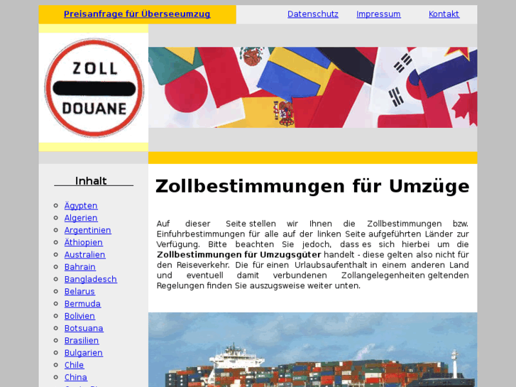 www.zollbestimmungen.de