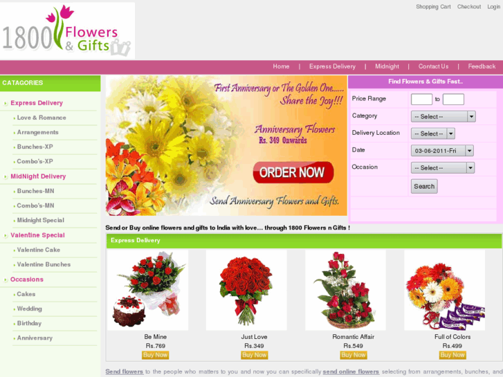 www.1800flowersngifts.com