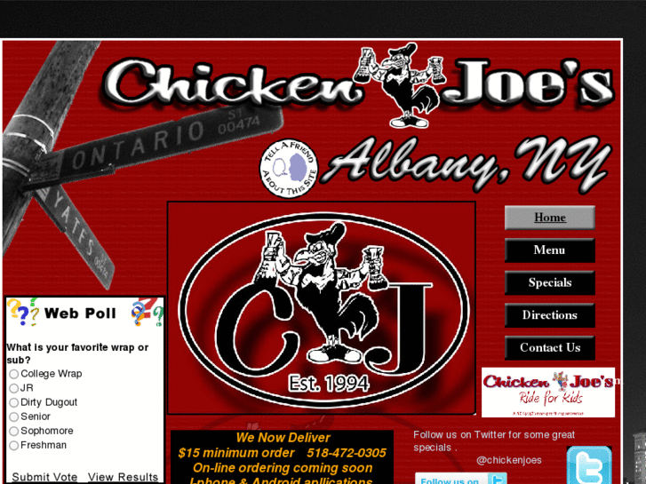 www.chickenjoesalbany.com