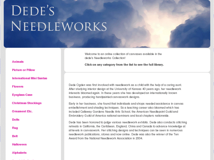 www.dedesneedleworks.com