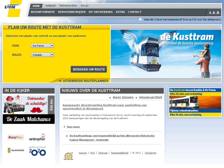 www.dekusttram.be