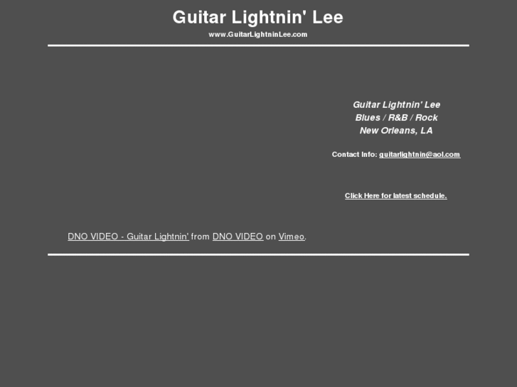 www.guitarlightninlee.com