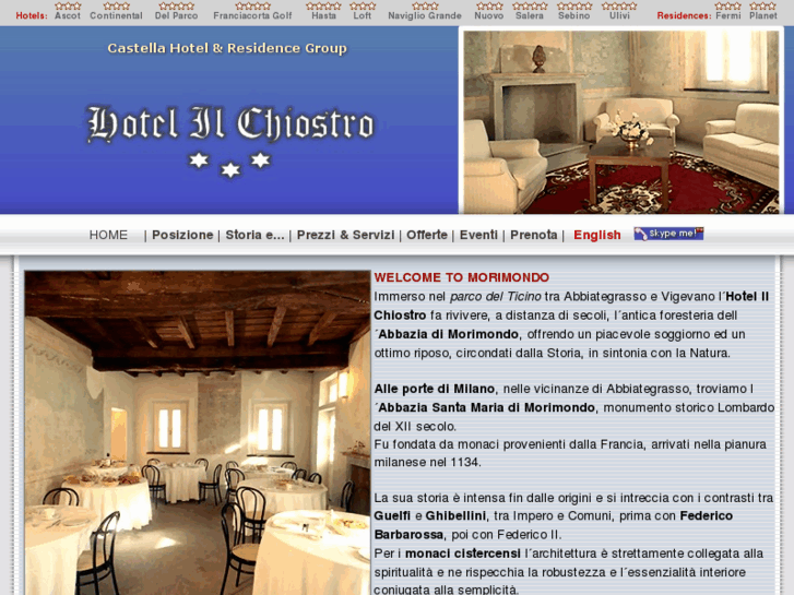 www.hotelchiostro.it