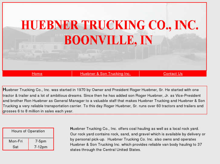 www.huebnertrucking.com