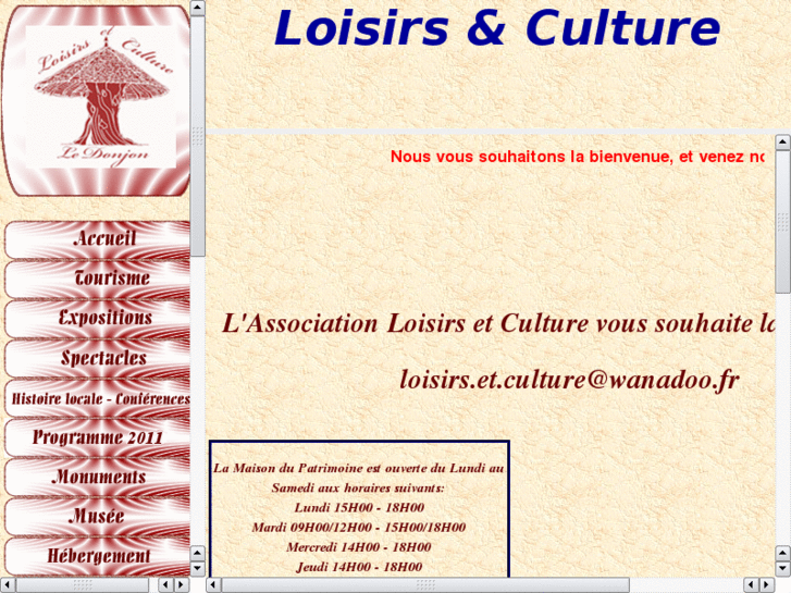 www.loisirsetculture03.com