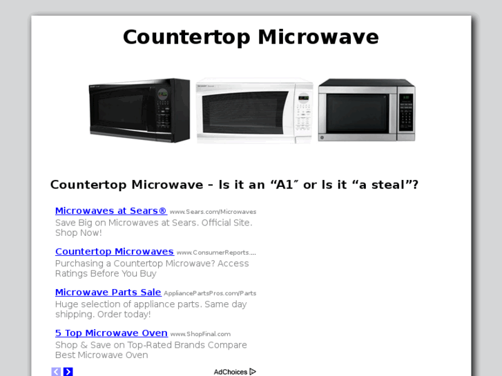 www.mycountertopmicrowave.com