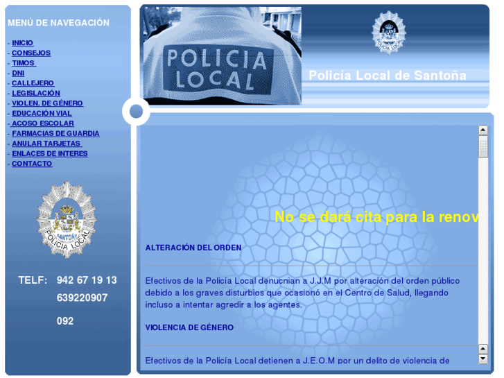 www.policialocalsantona.com