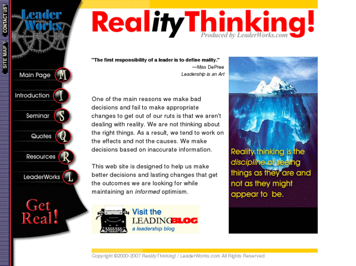 www.realitythinking.com