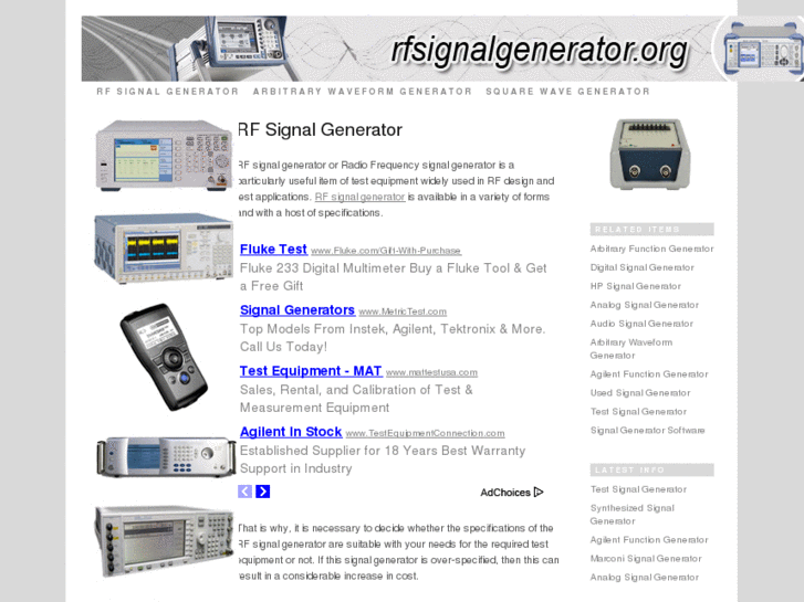 www.rfsignalgenerator.org