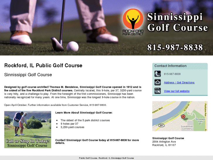 www.sinnissippigolfcourse.com