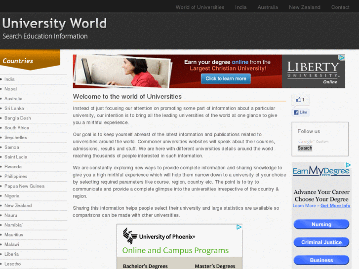 www.universityinfoworld.com