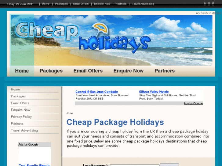 www.cheap-package-holiday.com