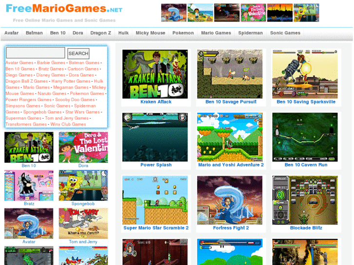 www.freemariogames.net
