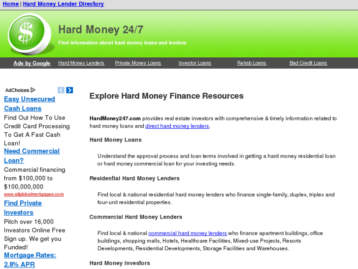 www.hardmoney247.com