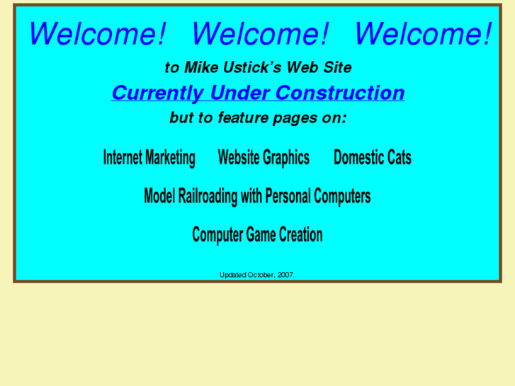 www.mikeustick.com