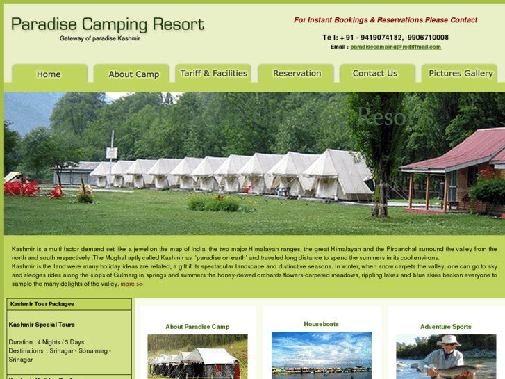 www.paradisecampingresorts.com