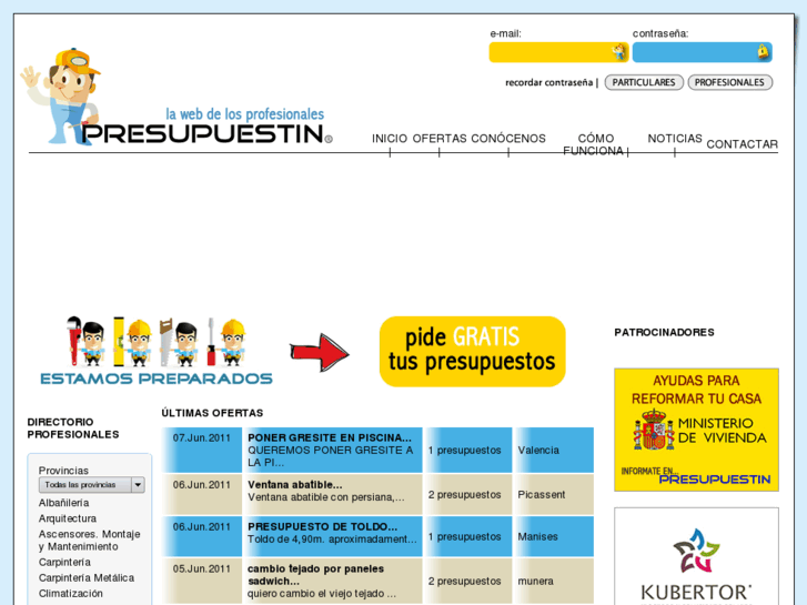 www.presupuestin.com