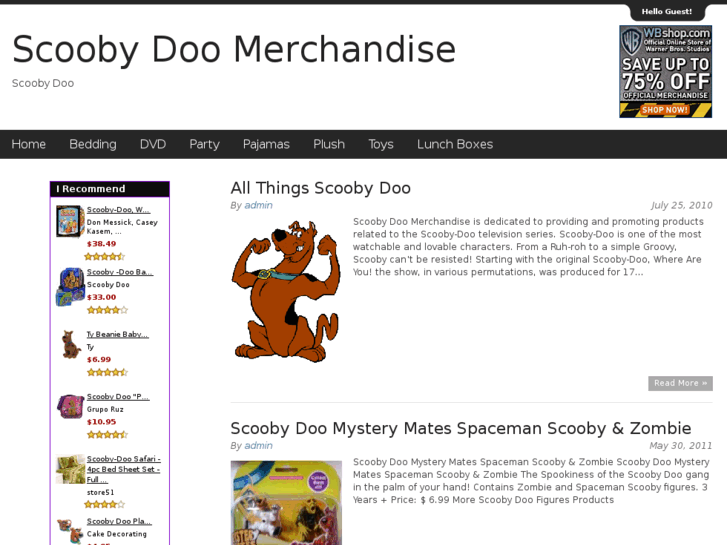 www.scoobydoomerchandise.com