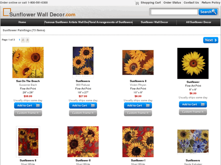 www.sunflowerwalldecor.com