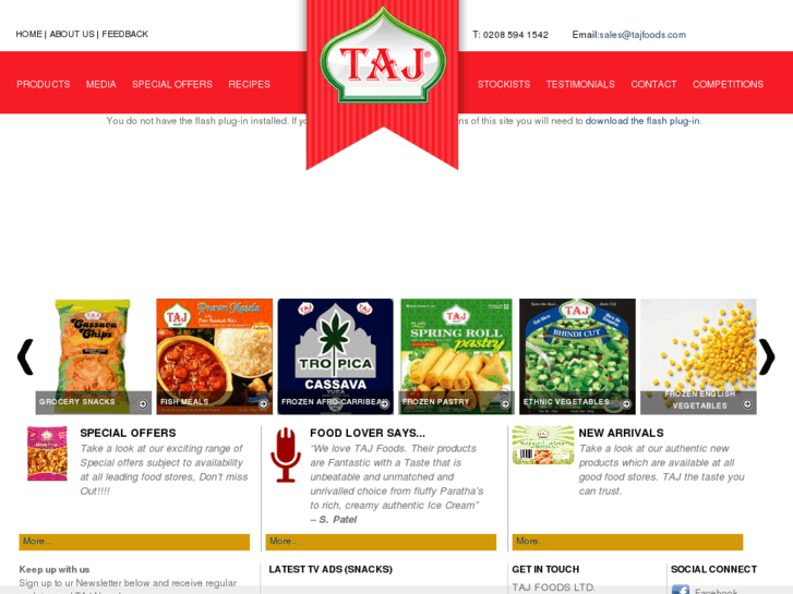 www.taj-frozen.com