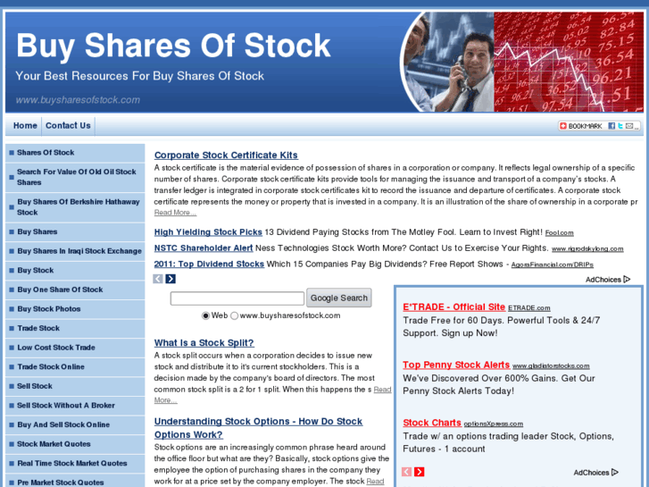 www.buysharesofstock.com