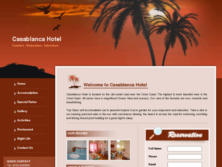 www.casablancahotelfiji.com