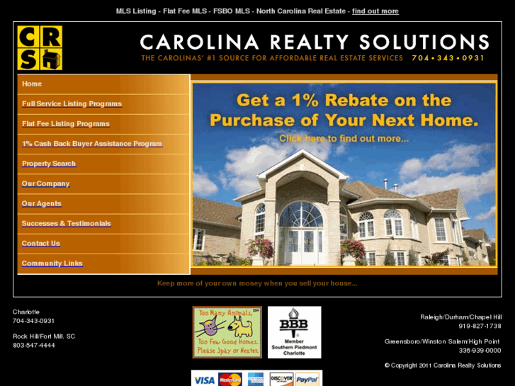 www.charlottemlsflatfee.net