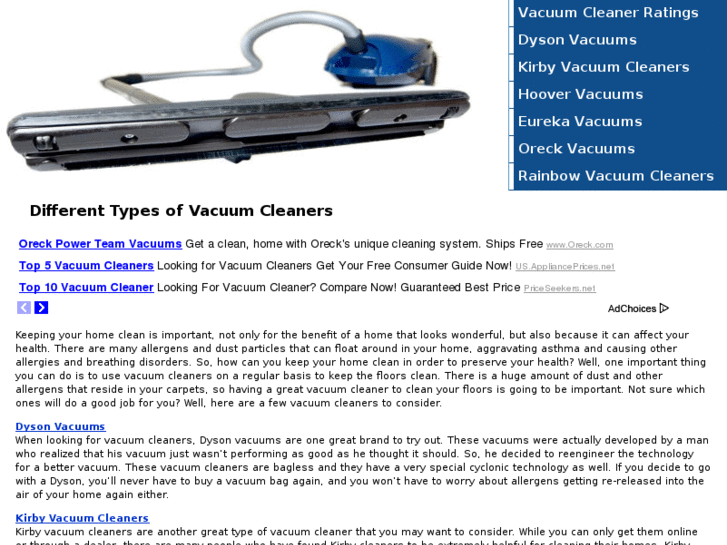 www.getavacuumcleaner.com