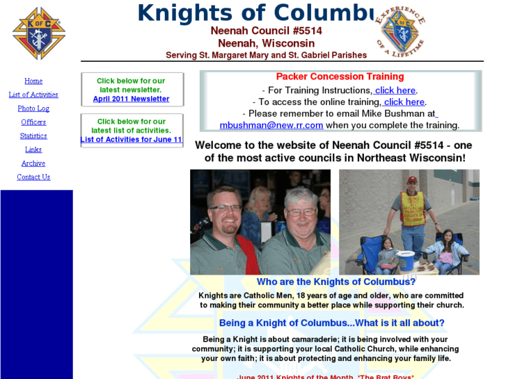 www.kofcneenah5514.com