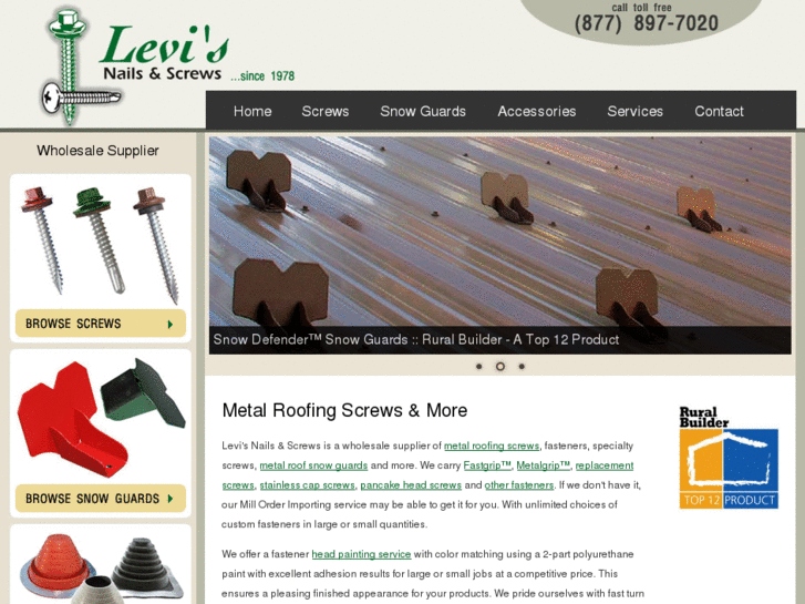 www.levisnailsandscrews.com