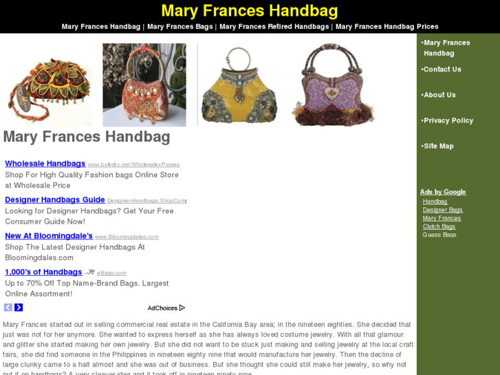 www.maryfranceshandbag.com