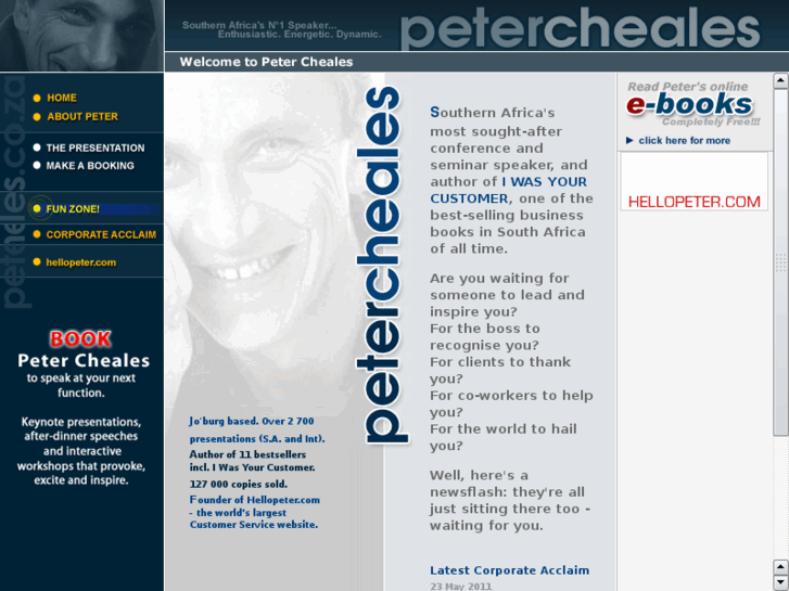 www.petercheales.co.za