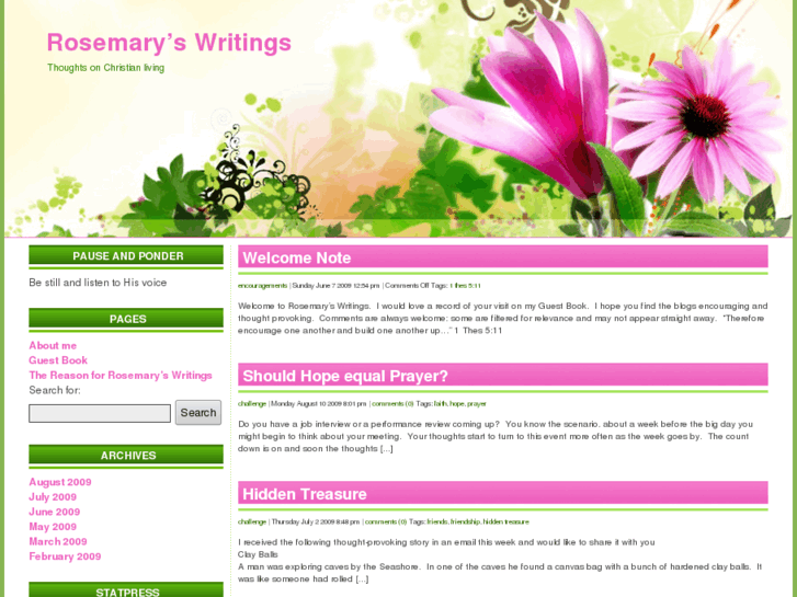 www.rosemaryswritings.net