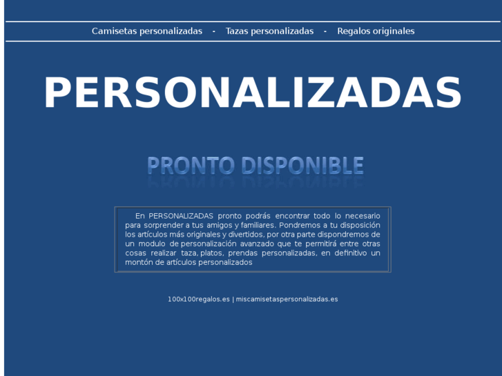 www.100x100personalizadas.es