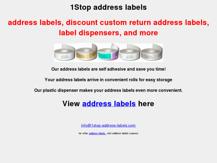 www.1stop-address-labels.com